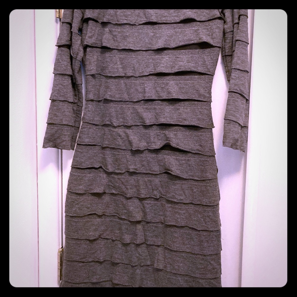 Cotton grey dress